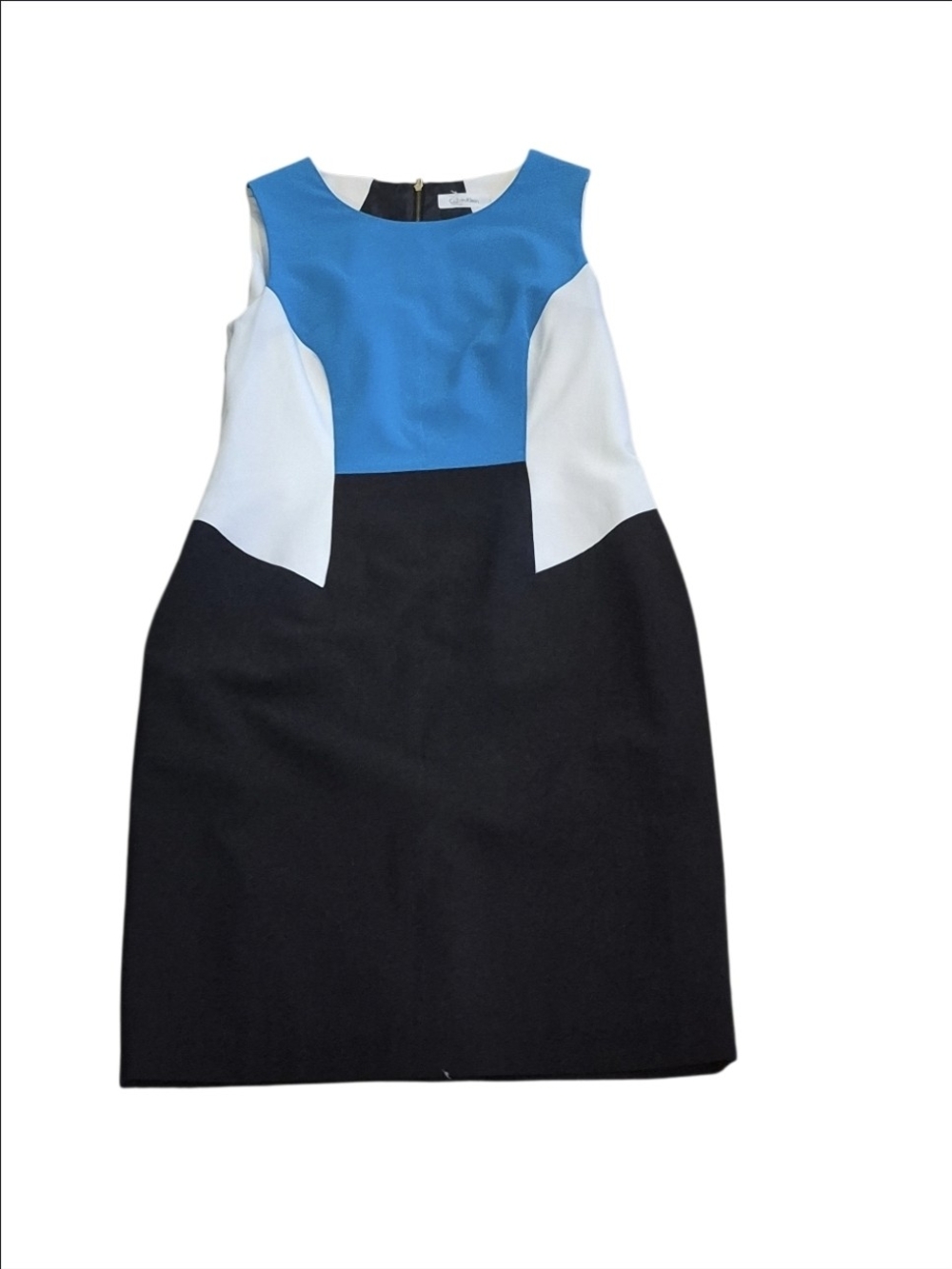 Blue, white, and black color block Calvin Klein